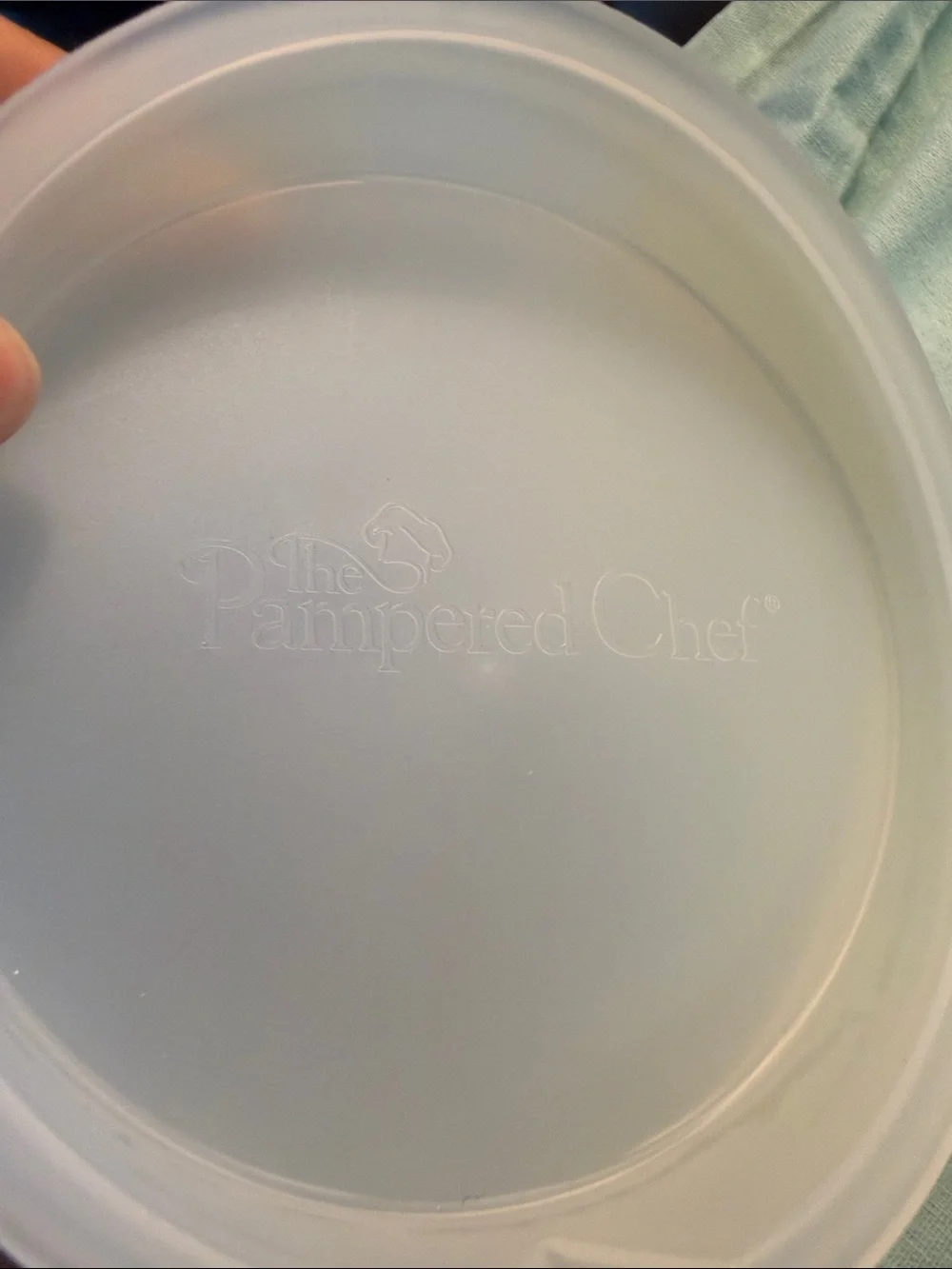 Pampered chef Set of 3 silicon Food Storage Containers with Lids